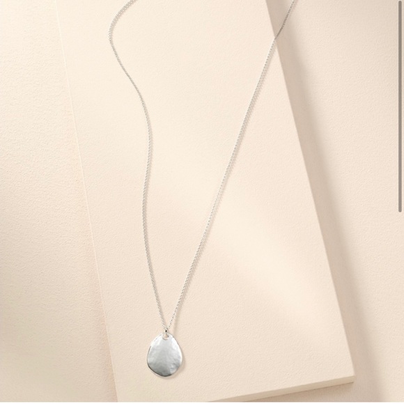 Stella & Dot Amour Drop Pendant Silver - Picture 3 of 4